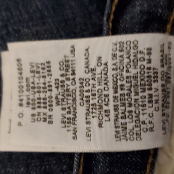 SZ. 8M WOMEN'S LEVI'S PERFERCTLY SLIMMING BOOT CUT 512 JEANS - Picture 8 of 9